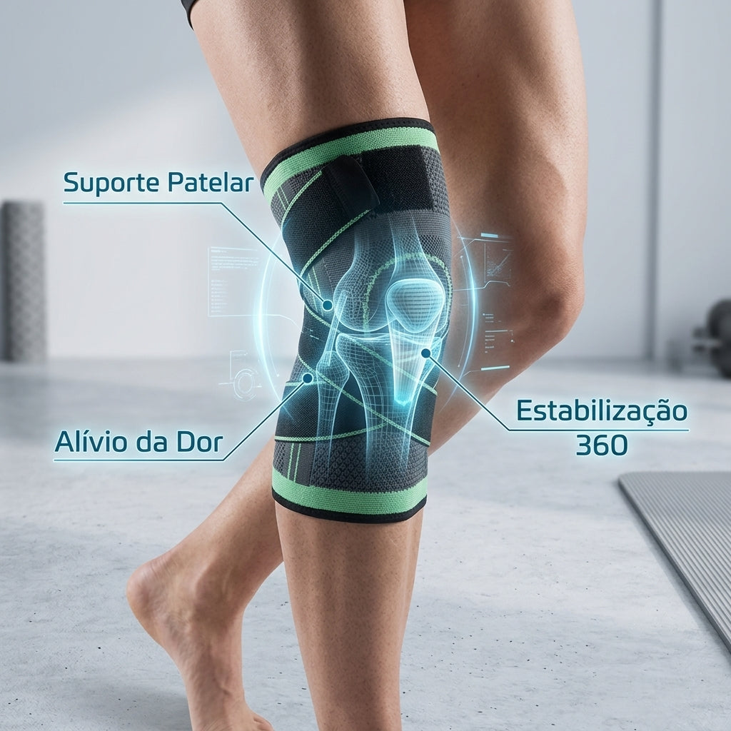 Joelheira para Tendinite Patelar: Como Escolher e Acelerar sua Recuperação