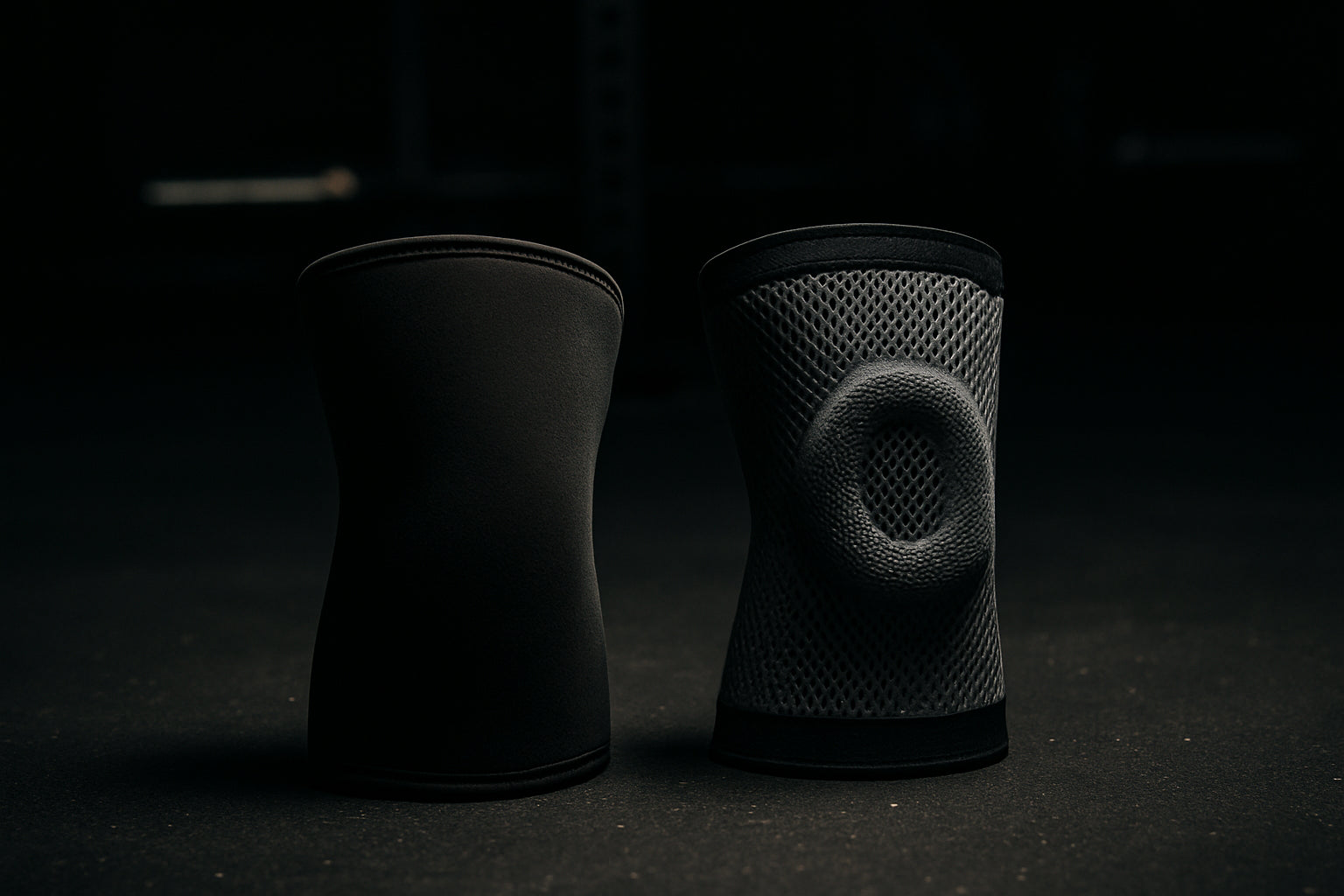 Comparação entre joelheira de neoprene e joelheira de malha 3D para esporte e recuperação