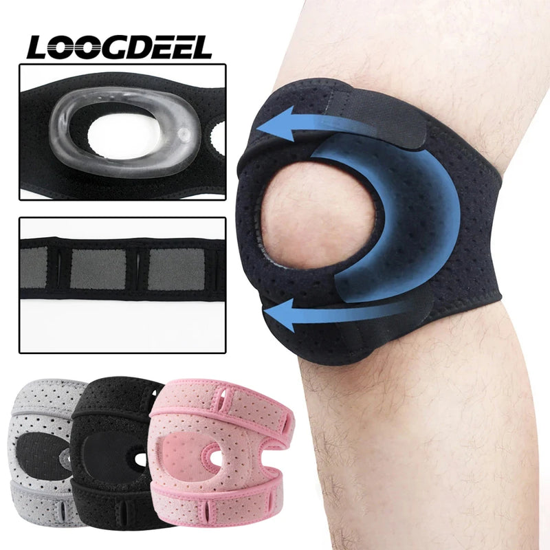 Faixa de Suporte Patelar com Silicone Floww Point | Alívio da Dor