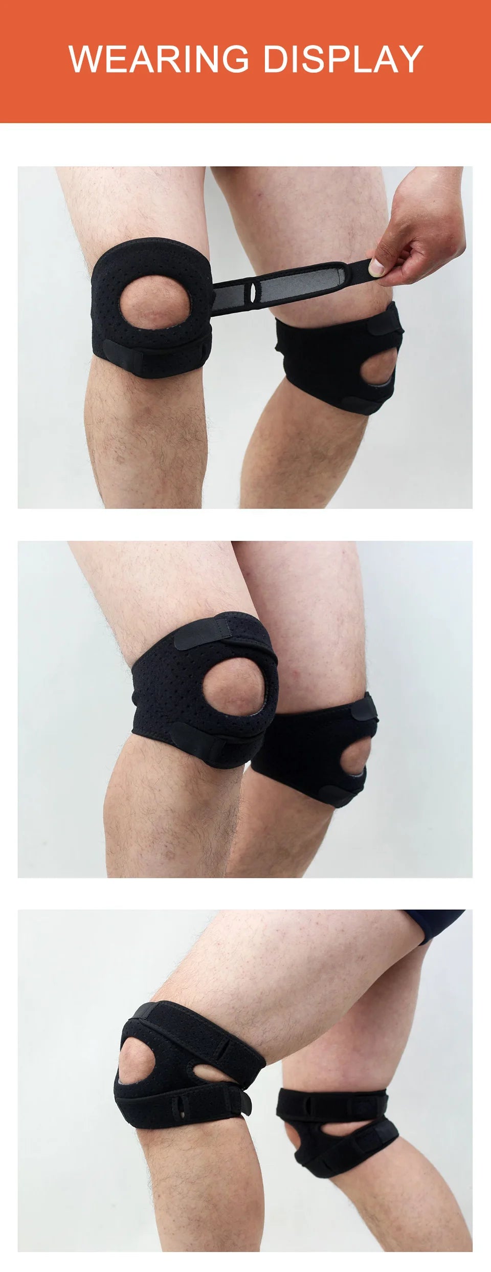 faixa de suporte patelar