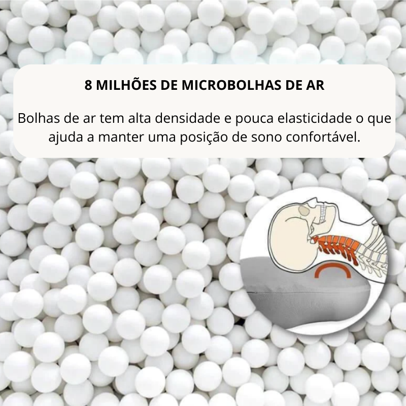 almofada para dor no pescoço capa removível e lavável