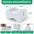 Almofada de Pernas Ortopédica – Alívio de Inchaço e Varizes Detalhe 4