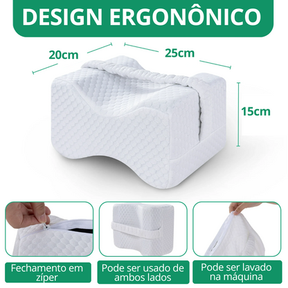 Almofada de Pernas Ortopédica – Alívio de Inchaço e Varizes Detalhe 4