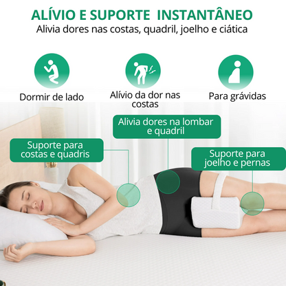Almofada de Pernas Ortopédica – Alívio de Inchaço e Varizes Detalhe 5