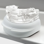 Bocal anti ronco mandibular ajustável para dormir sem roncar - Liga Sport