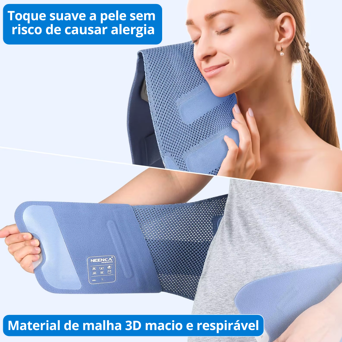 Cinto Lombar Ortopédico LumboTrain Neenca Detalhe 4