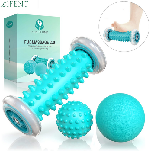 Fascitex - Kit Massagem para os Pés - Fascite e Dores Detalhe 1