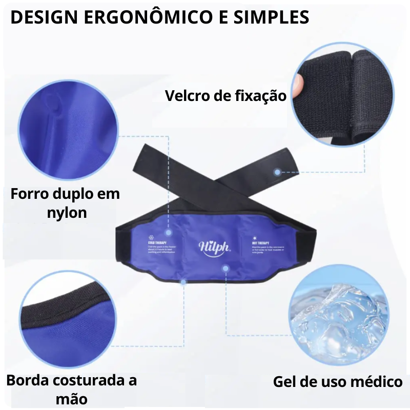 FlexRelax - Bolsa para Dores Lombares Quente/Fria Detalhe 4