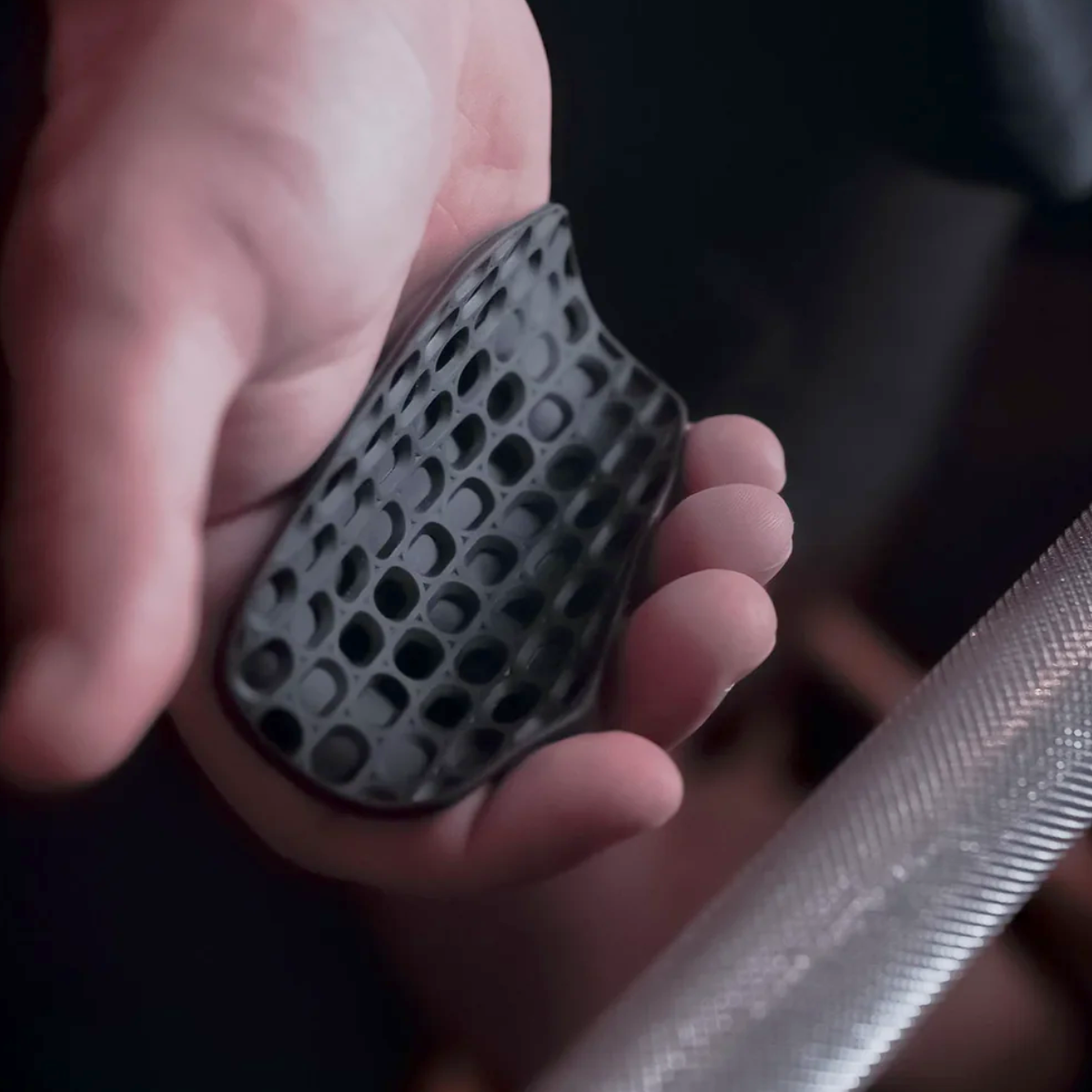 Grip Anti-calo em Silicone para Academia – Proteção Total nas Mãos Detalhe 4