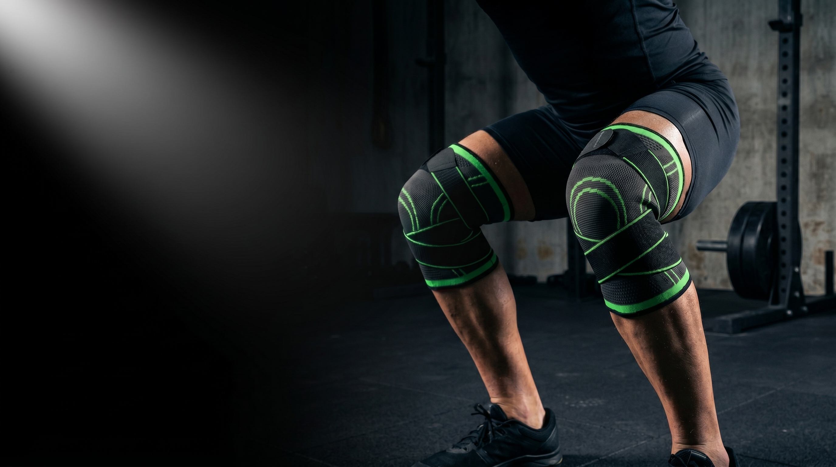 Kit 2 Joelheiras ProFlex 360 - Compressao para Esporte e Academia