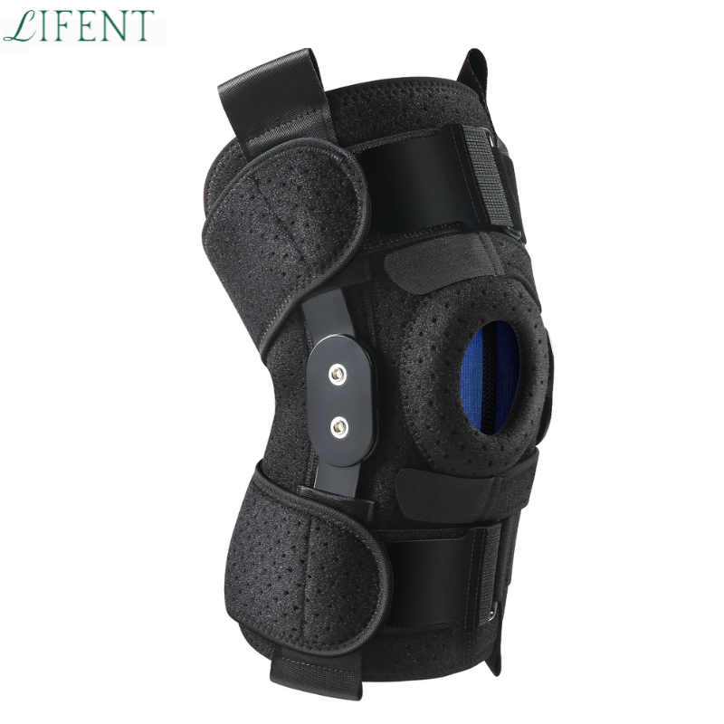 Joelheira com Proteção Dupla de Ligamentos Detalhe 4