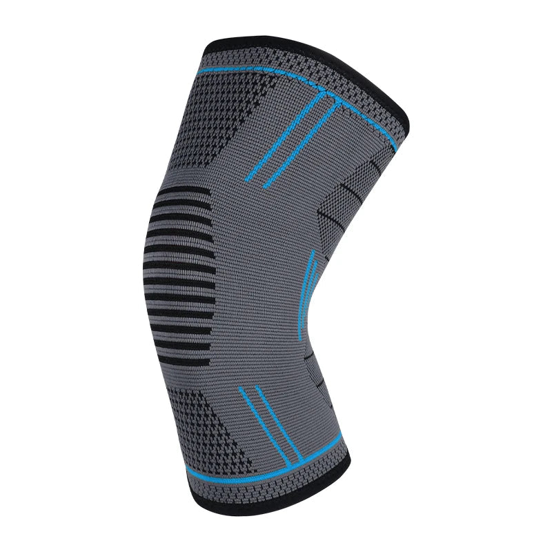 joelheira de compressão 3D silicone antiderrapante esporte