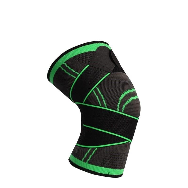Kit 2 Joelheiras Compressão 360 Par Verde M G XG XXG XXXG