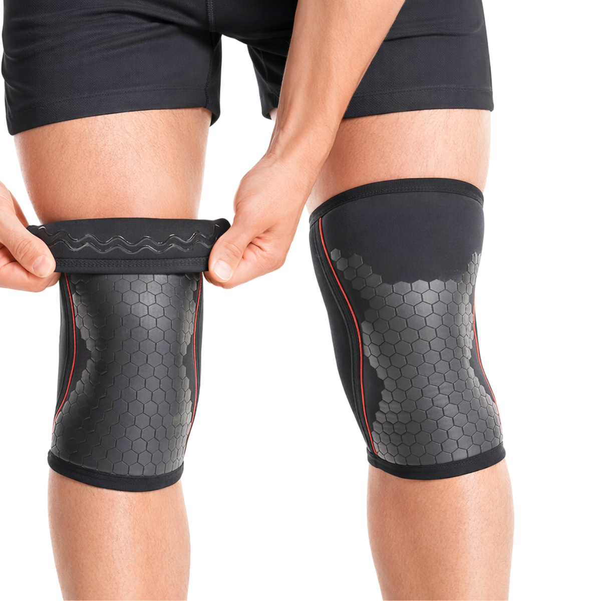 Joelheira em Neoprene 7mm Crossfit e Academia (Duas unidades) Detalhe 2