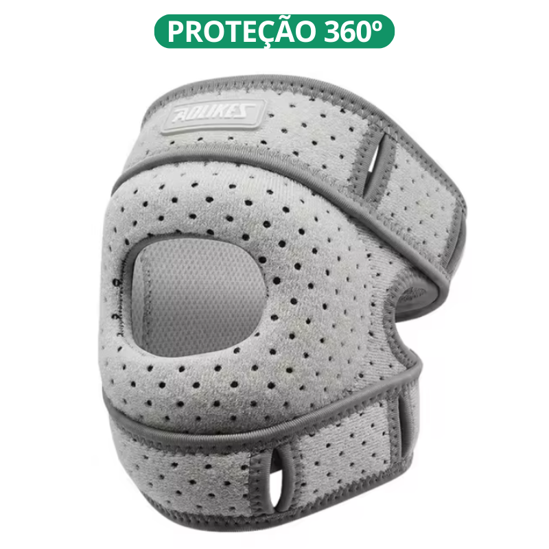 Joelheira Patelar Ajustável com Rótula em Silicone Detalhe 2