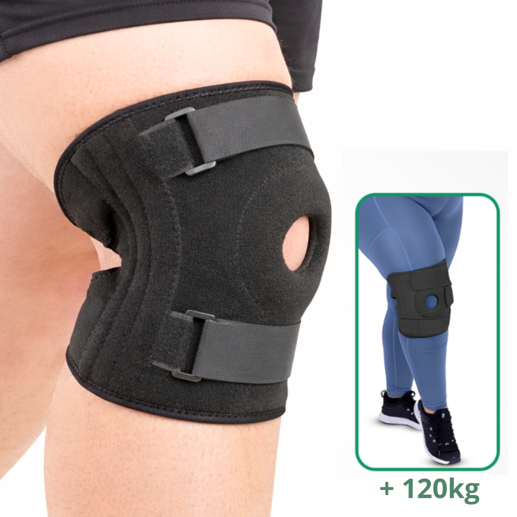 Joelheira PLUS SIZE - Proteção para pessoas acima de 120kg Detalhe 1