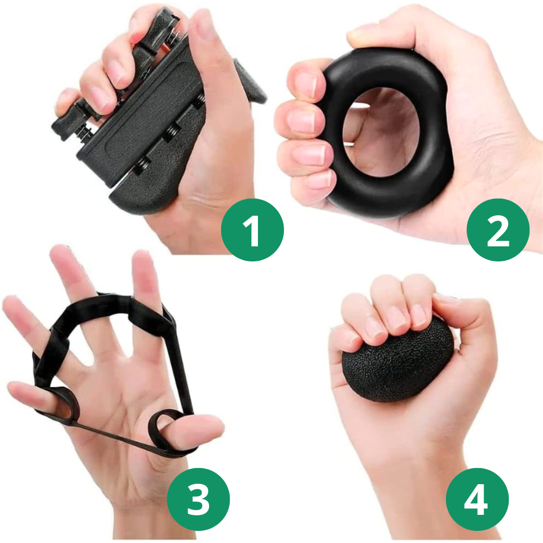 Kit para Dores e Fortalecimento Muscular Mão e Dedos Detalhe 3