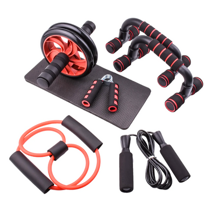Rolo abdominal do kit treino em casa - fortalecimento de core e abdômen