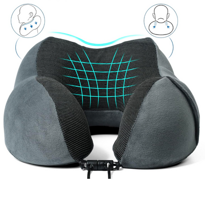 Kit Viagem - Almofada de pescoço + Máscara de Dormir Detalhe 2