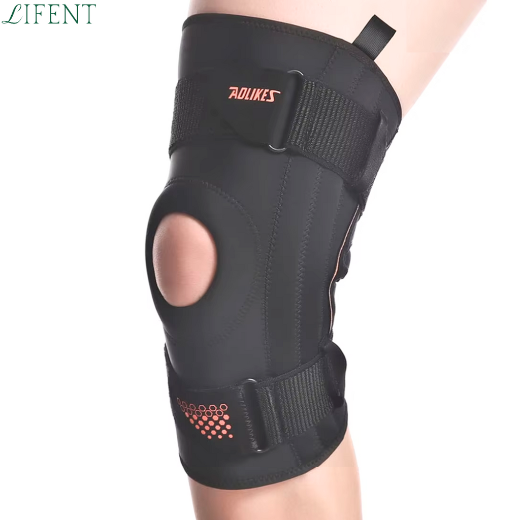 KneePro - Joelheira com Proteção de Patela e Ligamentos Detalhe 1