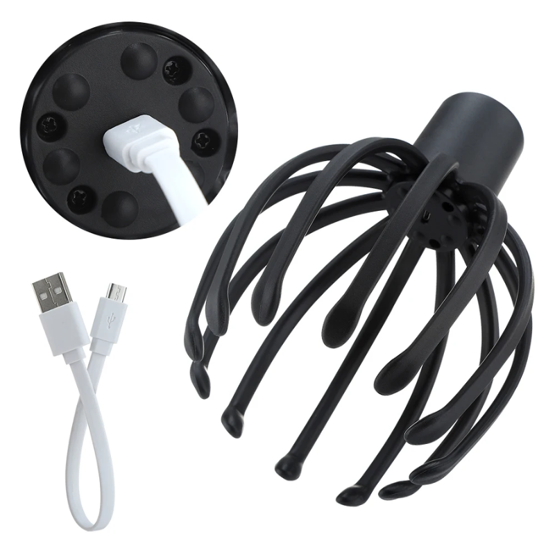 LifeOctopus - Massageador Inteligente de Couro cabeludo Detalhe 2