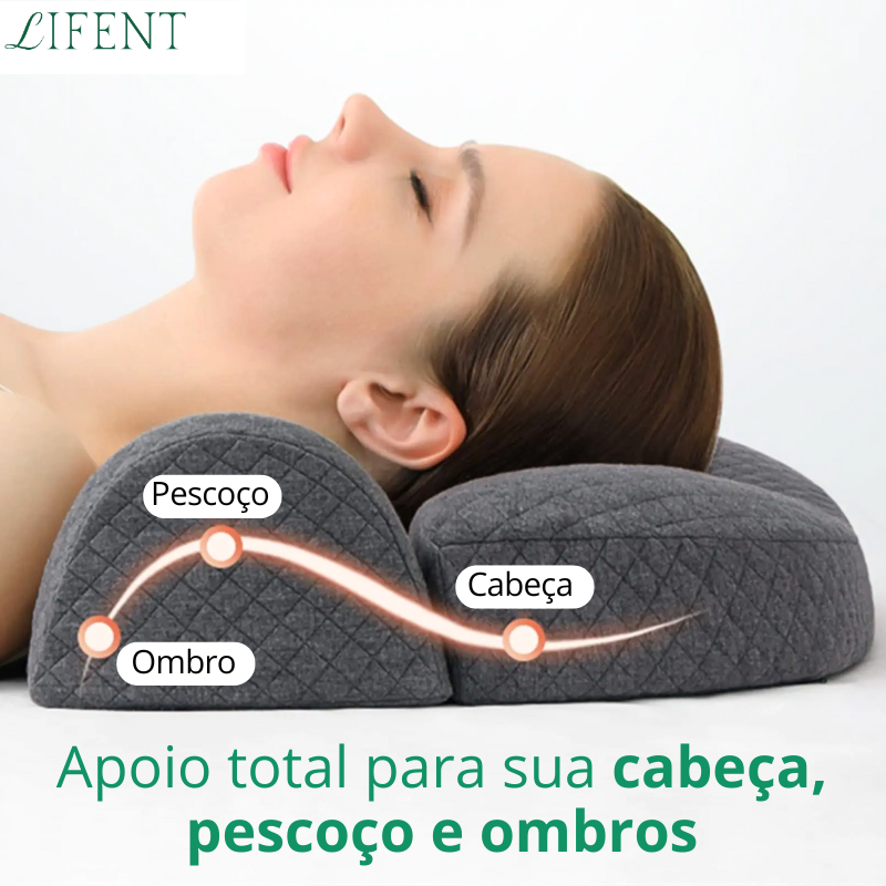 LifeSleep - Travesseiro Especial para Pescoço e Cabeça Detalhe 2