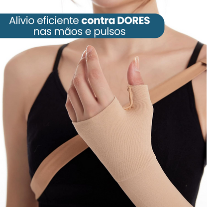 Luva de Compressão contra Artrite e Dores Detalhe 3