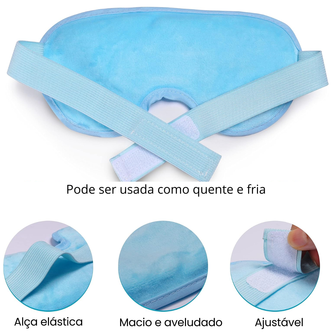 Máscara em Gel com Compressa Quente/Fria para Dores/Inchaços Detalhe 4