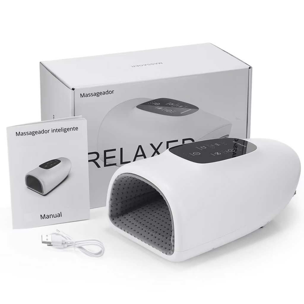 Massageador de Mãos para Dores e Artrite com Aquecimento Detalhe 2