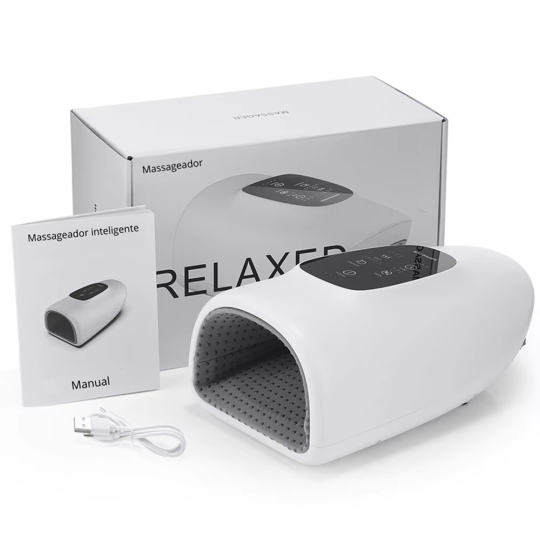 Massageador de Mãos para Dores e Artrite com Aquecimento Detalhe 2