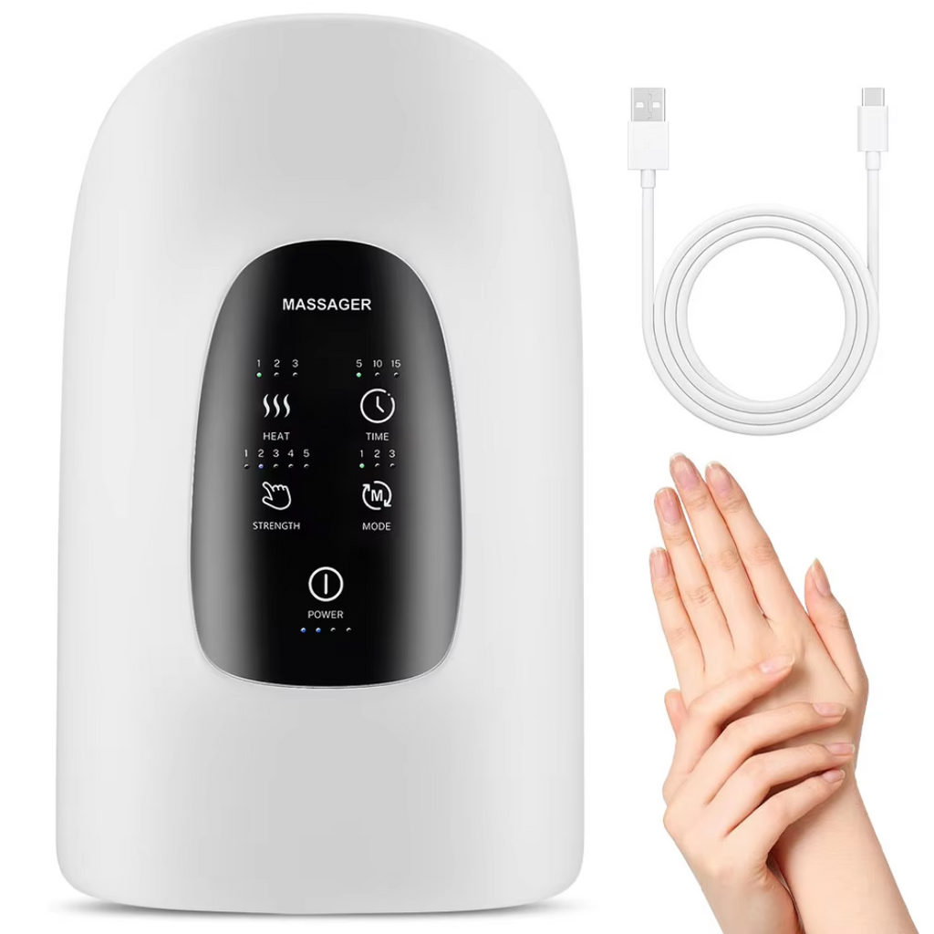 Massageador de Mãos para Dores e Artrite com Aquecimento Detalhe 3