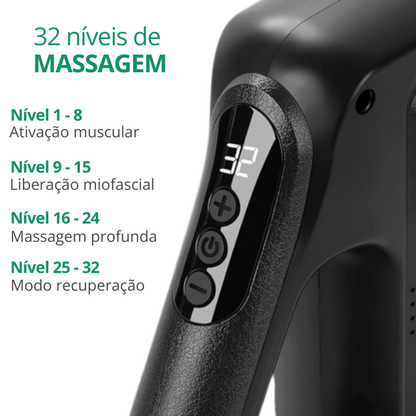 Massageador de Recuperação Muscular com 32 níveis Detalhe 2