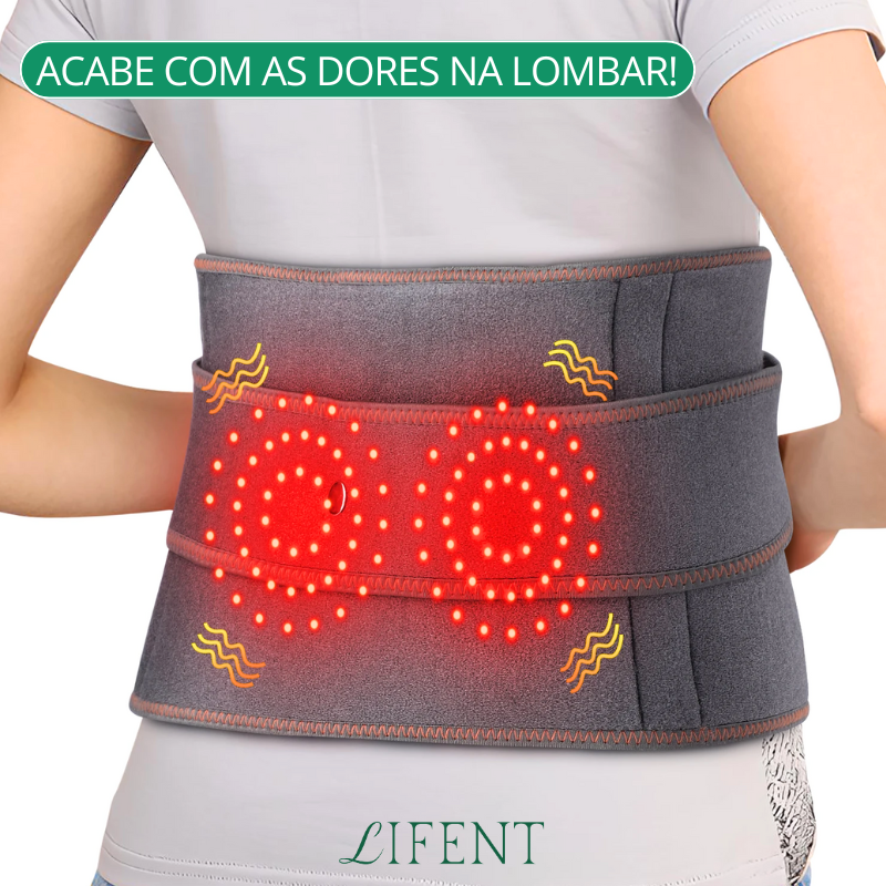 Massageador e Aquecedor Lombar 2 em 1 Detalhe 5
