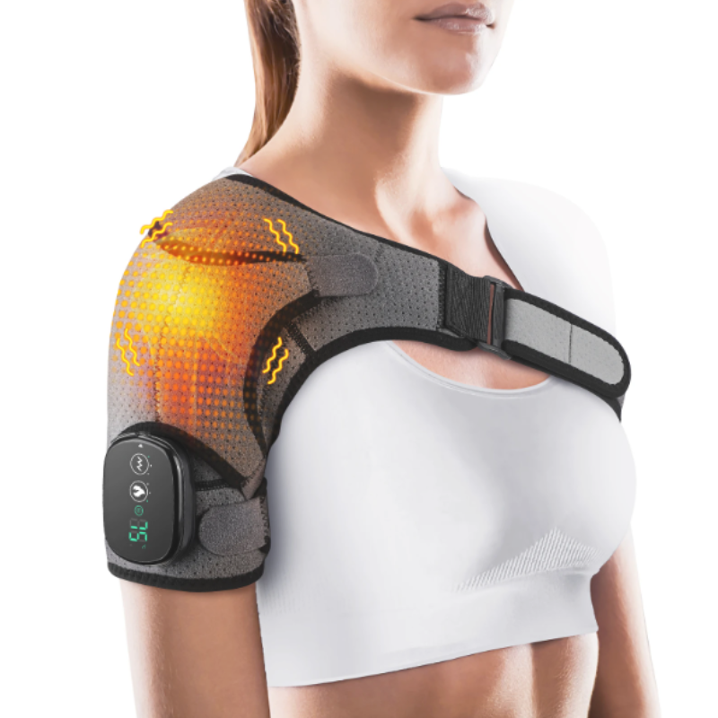 Massageador e Aquecedor p/ Alivio de Dores no Ombro Detalhe 5