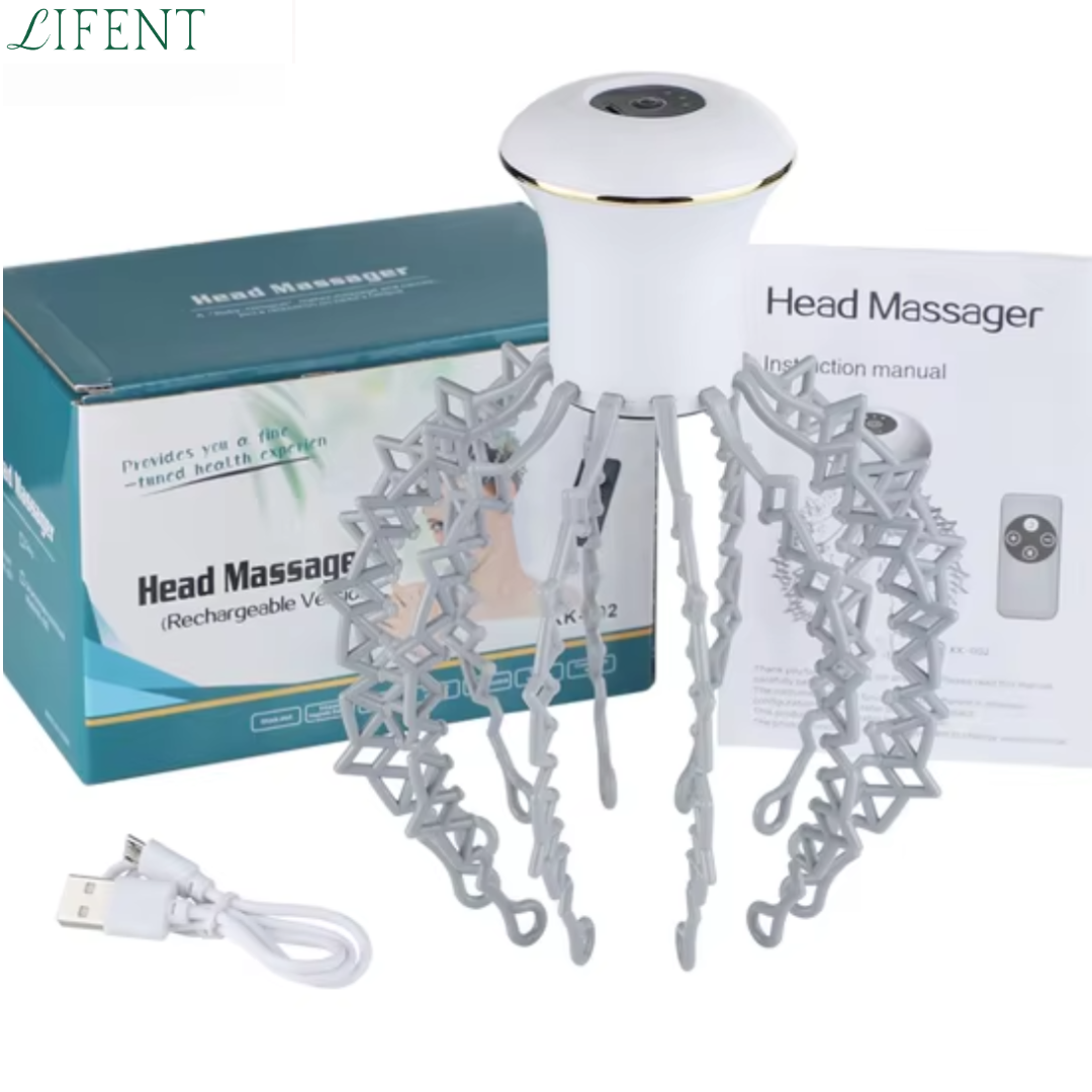 Massageador para Cabeça/Couro cabeludo Elétrico Detalhe 1