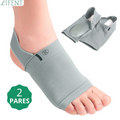 Meia Silicon para Fascite Plantar - (Dois pares) Detalhe 1