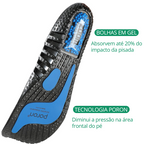 Palmilha de Absorção de Impacto Zoomlifent Detalhe 3
