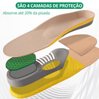 Palmilha Ortopédica 4D para Fascite Plantar Detalhe 2