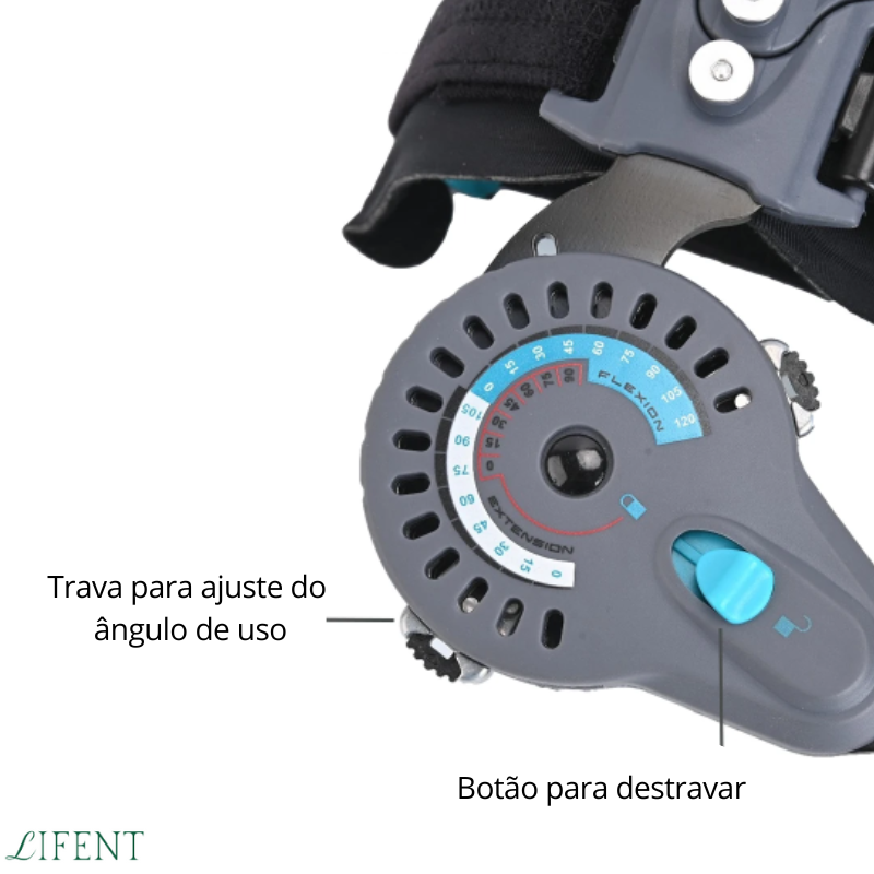 Proteção Ajustável e Articulada de Cotovelo Detalhe 3