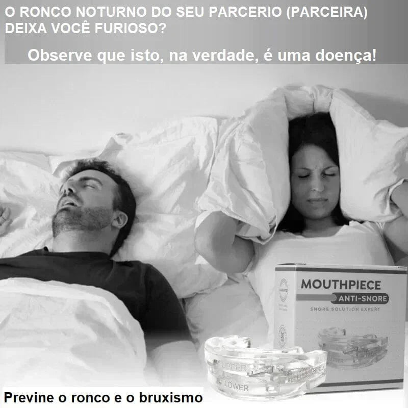 Protetor Bucal para Bruxismo, Ronco e Apneia