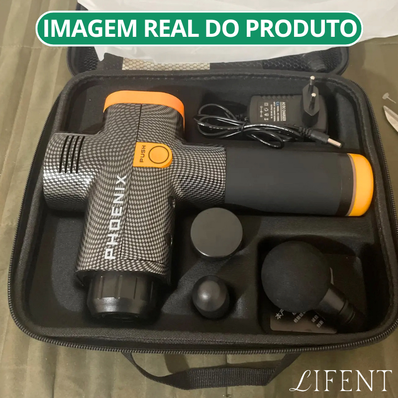 RelaxLife - Massageador Profissional Recarregável Detalhe 4