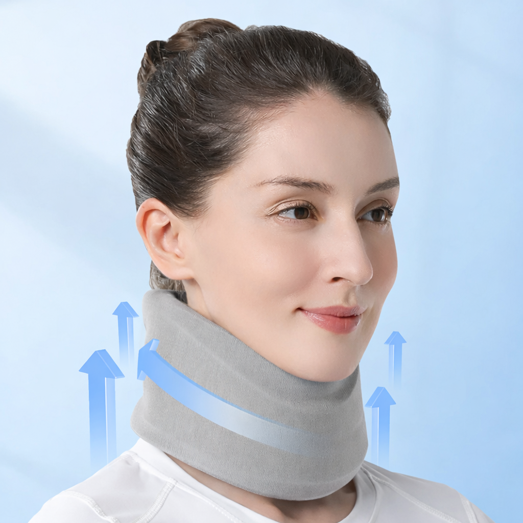 Suporte Cervical para Alivio de Dores no Pescoço Detalhe 2