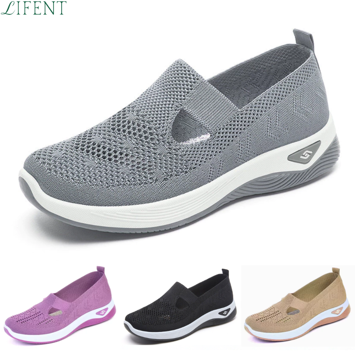 Tênis Ortopédico Feminino Travel Detalhe 1