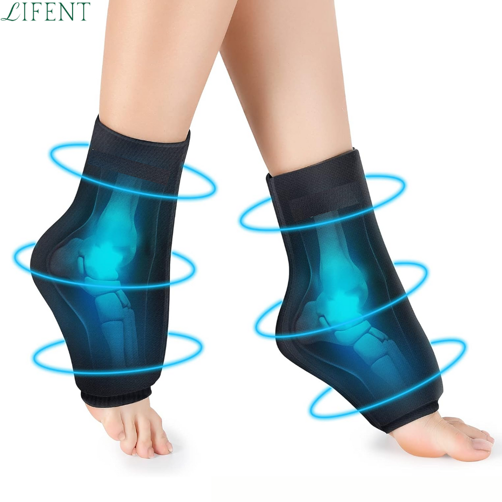 Tornozeleira em Gel Quente ou Fria para Dores Detalhe 3
