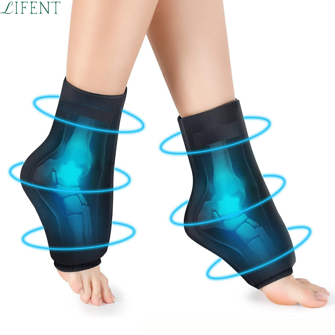 Tornozeleira em Gel Quente ou Fria para Dores Detalhe 3