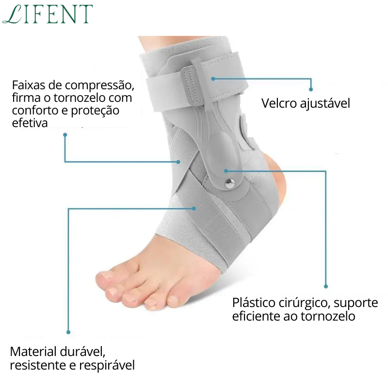 Tornozeleira Estabilizadora para Entorse e Lesões Detalhe 3