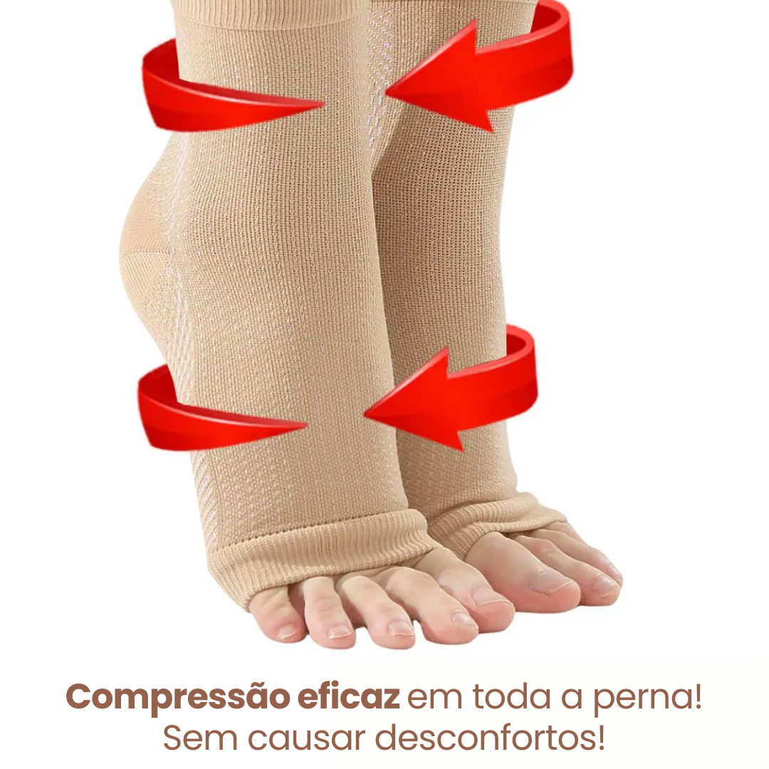 VenoLife - Meias de Compressão com Zíper Unissex Detalhe 3